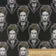 Tissu Ebano Jacquard Frida Gold