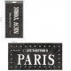 Ecusson Paris simili cuir 24 x 12 cm