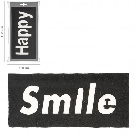 Ecusson sweet smile 23 x 11 cm