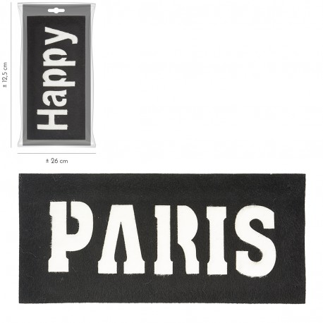 Ecusson sweet Paris 23 x 11 cm