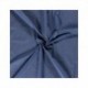 Tissu Jeans Uni Indigo 