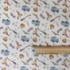 Tissu Popeline Harry Potter Imprimé Beige