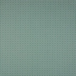 Tissu Coton Imprimé Cercle Fond Vert