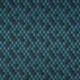 Tissu Jersey Coton Bio Graphique Petrole 