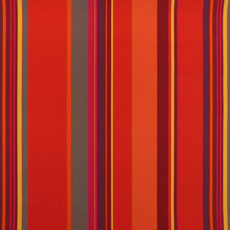Tissu Sunny Toile St Tropez Rouge