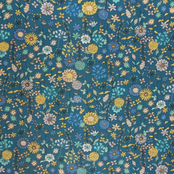 Tissu Valentine Cretonne Océan 
