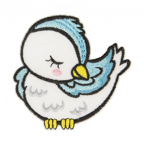 Ecusson animaux endormis - Oiseau