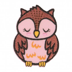 Ecusson animaux endormis - Hibou