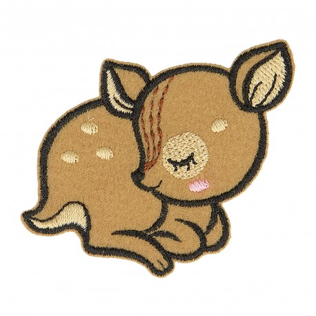 Ecusson animaux endormis - Faon