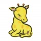 Ecusson animaux endormis - Girafe