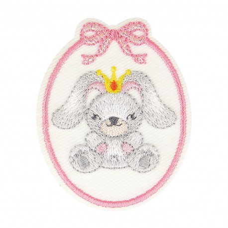 Ecusson badge bébé - Lapine