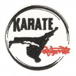 Ecusson sport - Karaté