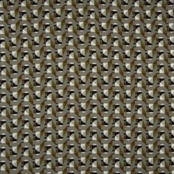 Tissu Viscose Géometrique Kaki