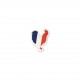 Ecusson petit coq fr - Bleu/blanc/rge