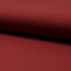 Tissu Jersey Luxe Uni Terracotta 