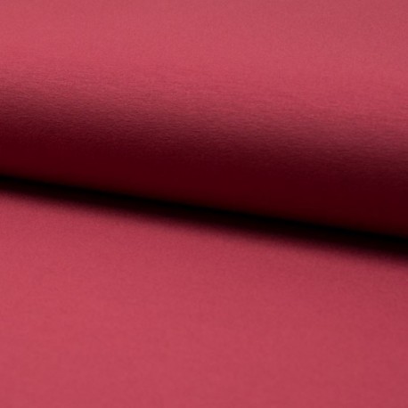 Tissu Jersey Luxe Uni Marsala