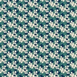 Tissu Carlota Imprimé Marine