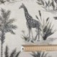 Tissu Safari Toile Bachette Imprimé
