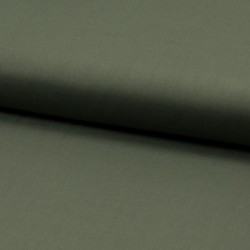 Tissu Voile de Coton Toucher Soie Army