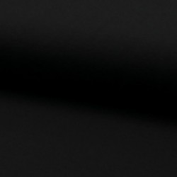 Tissu Jersey Luxe Uni Noir