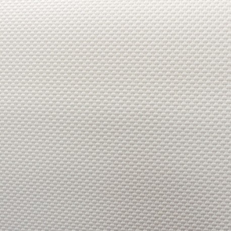Tissu Gomme Blanc 