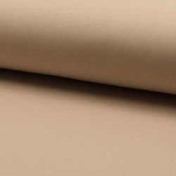 Tissu Jogging Uni Sable