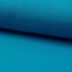 Tissu Bord Cote Uni Turquoise