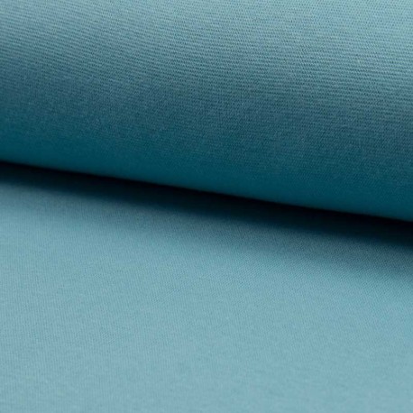 Tissu Bord Cote Uni Menthe 