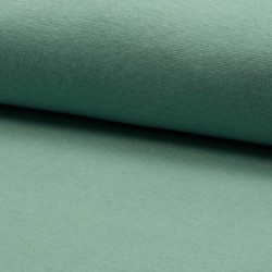Tissu Bord Cote Uni Amande