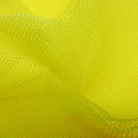 Tissu Tulle Jaune Fluo