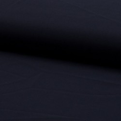Tissu Mousseline Unie Marine