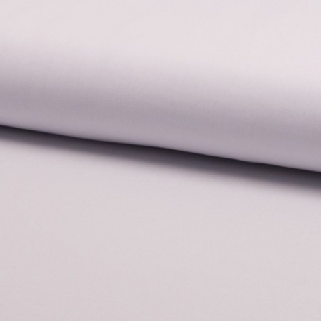 Tissu Mousseline Unie Blanc