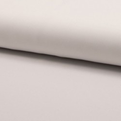 Tissu Mousseline Unie Ivoire