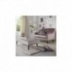 Tissu Velours Lisse Alessia Ecru