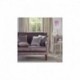 Tissu Velours Lisse Alessia Silver