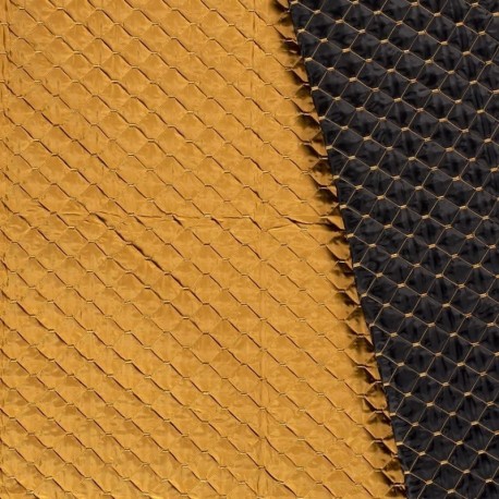 Tissu Matelassé Ouate Ocre 