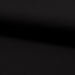 Tissu Bengaline Stretch Noir