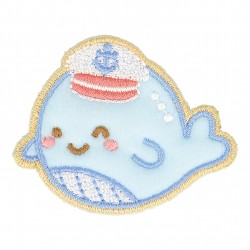 Ecusson pour bébés - Baleine
