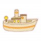 Ecusson jouet en bois - Bateau