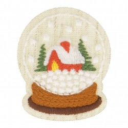 Ecusson noël- Boule noël