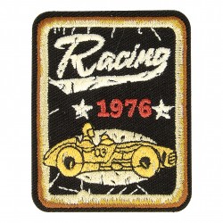 Ecusson sport rétro - Racing 1976
