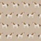 Tissu Demi Panama Licorne Multico Fond Coloris Lin 