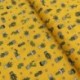 Tissu Coton Imprimé Cactus Jaune