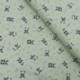 Tissu Coton Imprimé Panda Doki Vert