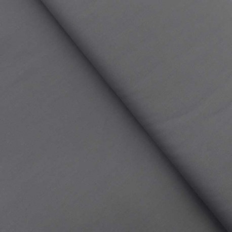 Tissu Popeline Imprime Gris