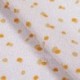 Tissu Coton Imprimé Amandine Naturel 