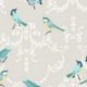 Tissu Imprimé Pioupiou Bleu 