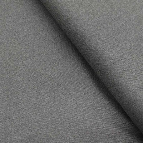 Tissu Gabardine Grise