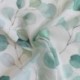 Tissu Etamine Eucalyptus Aqua 