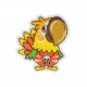Ecusson animaux tropicaux - Orange